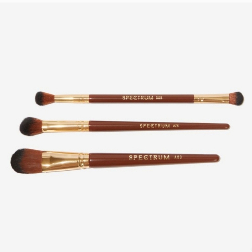 Spectrum | 3 Piece Make-Up Brush Set NIB